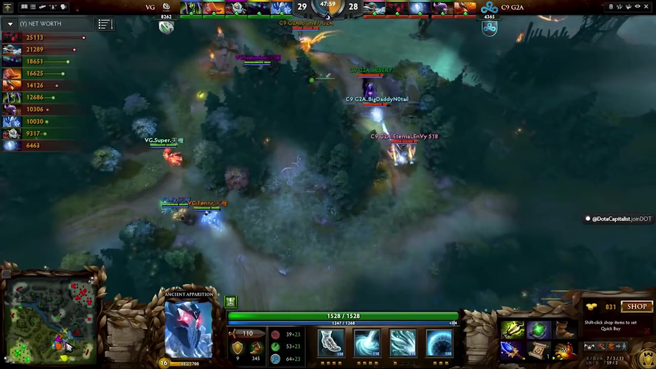 DOTA2 Ti14国际邀请赛：Pure灰烬之灵狂砍32杀刷新单场击杀纪录-必赢电竞